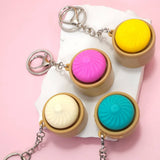Pressure Dumpling Fidget Keychain